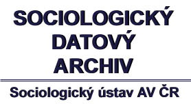 Sociologick² datov² archiv