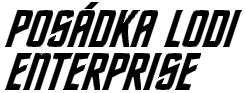 Posßdka lodi Enterprise