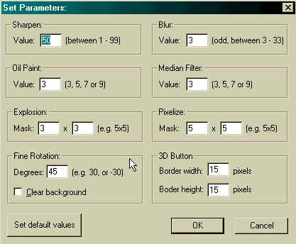 Dialog Setup