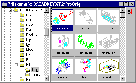 Przkumnk v programu Katalog