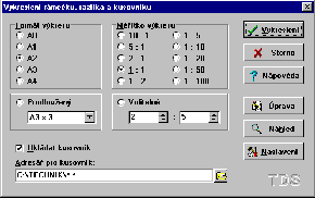 Dialog pro vykreslenφ kusovnφku do v²kresu