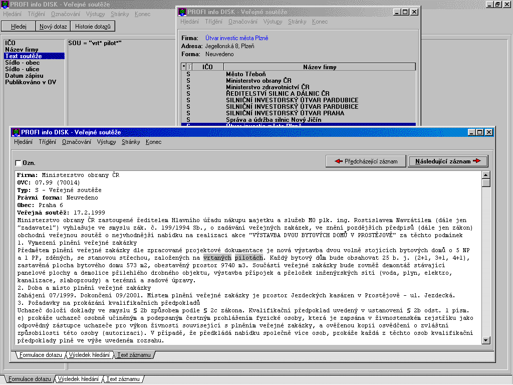 PID - Ve°ejnΘ sout∞₧e 1