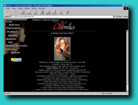 Reklamnφ a modelovß agentura Monika