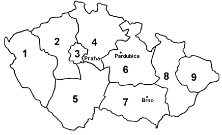 Mapa region