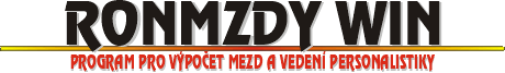 MZDY - program na zpracovßnφ mezd a vedenφ personalistiky