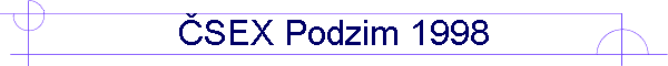 ČSEX Podzim 1998