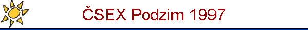 SEX Podzim 1997