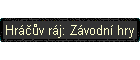 Hráčův ráj: Závodní hry