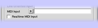 MIDI Input Controls