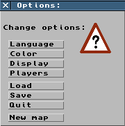 options window