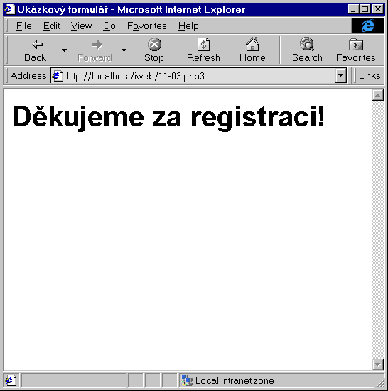 Jsme zaregistrovßni