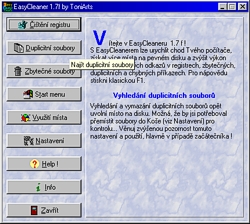 Z ·vodnφ nabφdky EasyCleaneru si jist∞ vyberete