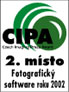 2. místo v anketě CIPA - Fotografický software roku