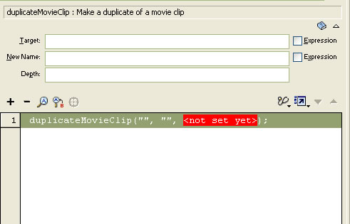 duplicateMovieClip