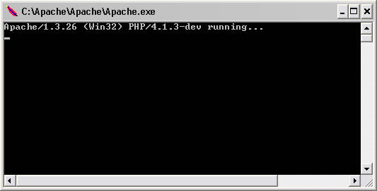 Instalace Webového serveru Apache