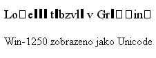 Win jako Unicode