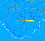 Ukázka MapGuide dat - mapa ČR