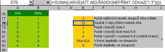 Prce s n-tmi polokami