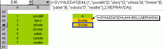 Vyhledßvßnφ v matici