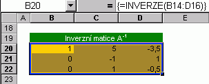 Inverznφ matice