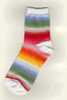 Thin Rainbow Stripe Socks