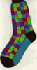 Colorful Mosaic Socks