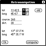 course-distance