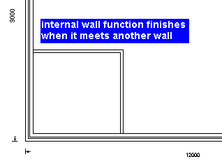 drawing internal walls