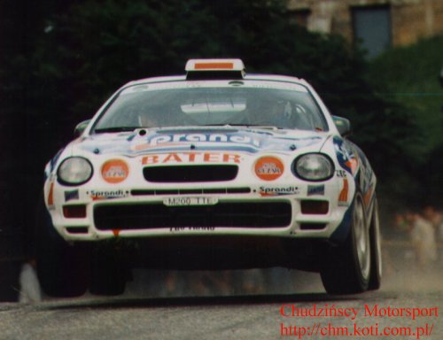 kierowca: Cezary Fuchs; pilot: Mikołaj Madej; samochód: Toyota Celica GT-4