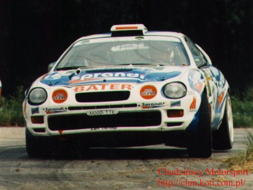 kierowca: Cezary Fuchs; pilot: Mikołaj Madej; samochód: Toyota Celica GT-4