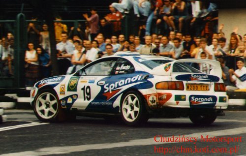 kierowca: Cezary Fuchs; pilot: Mikołaj Madej; samochód: Toyota Celica GT-4