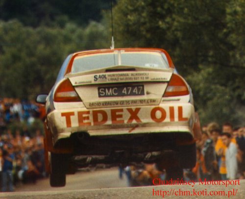 kierowca: Piort ªwieboda; pilot: Andrzej Skorupa; samoch≤d: Mitsubishi Lancer EVO IV