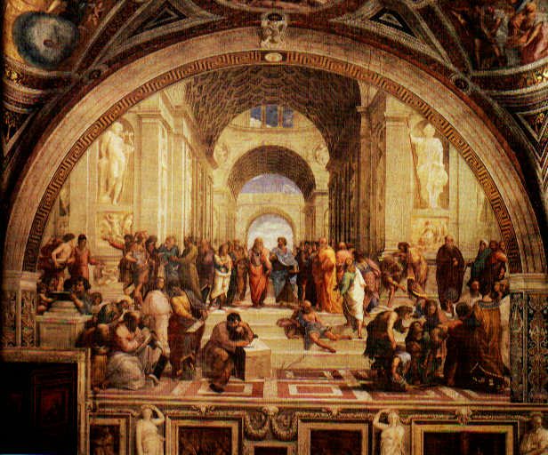 A Raffaello affresco