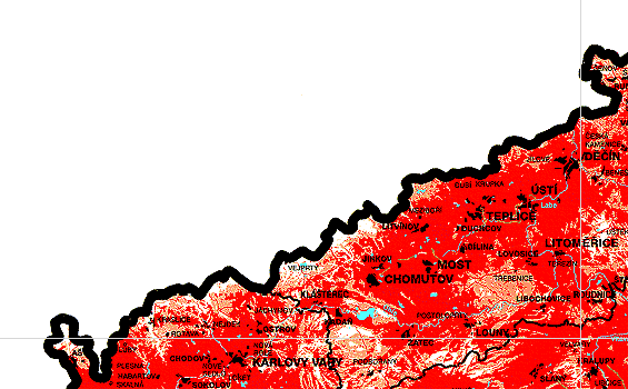 Mapa pokrytí