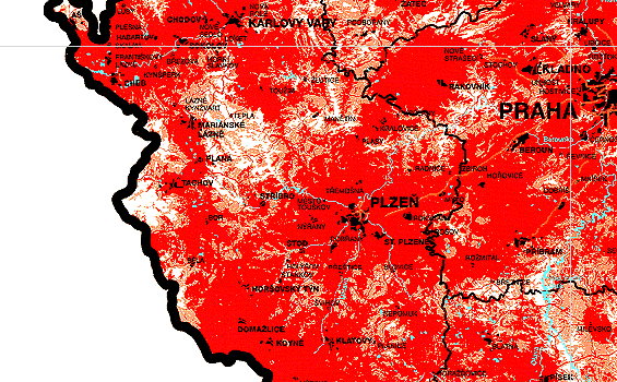 Mapa pokryt