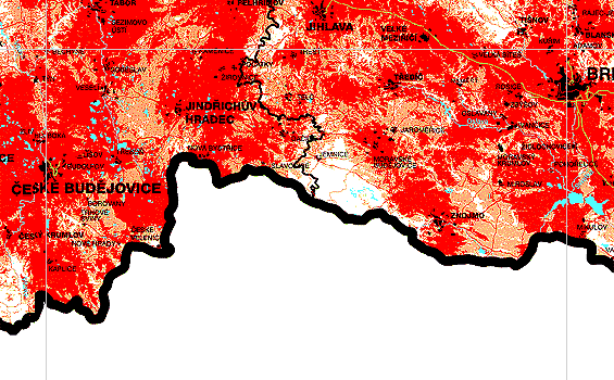 Mapa pokryt