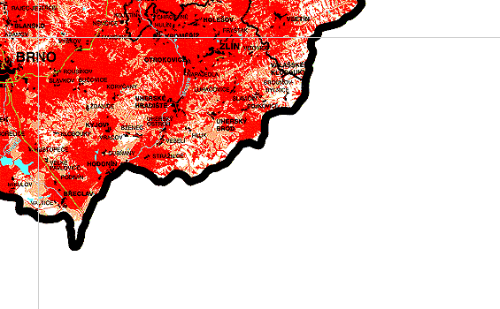 Mapa pokryt