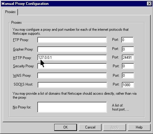 Netscape 3Step 3