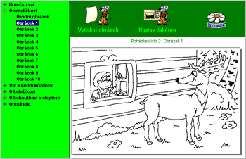 Omalovßnka z pohßdky O smolφΦkovi