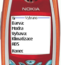 Nokia 7210, ChoiceGroup