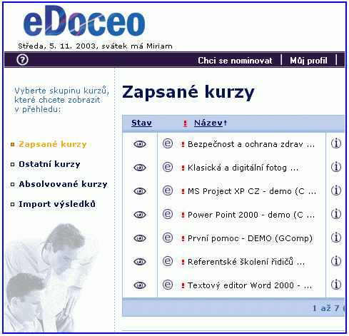 Projekt "eDoceo" spoleΦnosti Trask Solutions