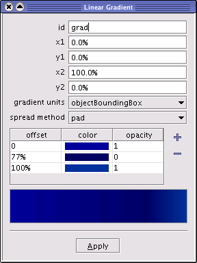 Paletka pro definici p°echod∙ barev