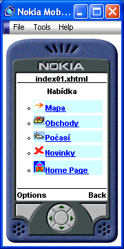 Simultor Nokia MB 4.0 - zobrazen prvn ukzky