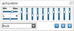 ALSong Equalizer window