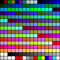 Windows 95 Default Palette